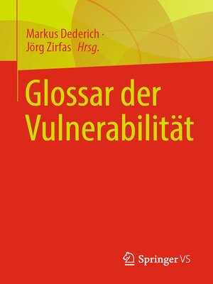 cover image of Glossar der Vulnerabilität